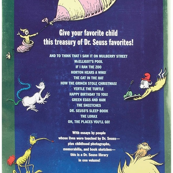 HUGE Your Favorite Seuss 13 books in 1 volume BNWT - Picture 2 of 8
